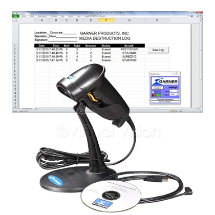 Garner SCAN-1Xe  Media Destruction rapport pakket