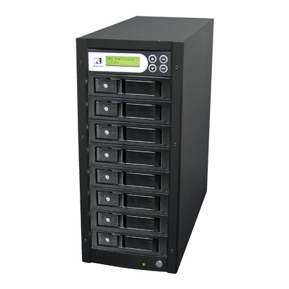 U-Reach SATA hard disk duplicator / eraser tower 1-7