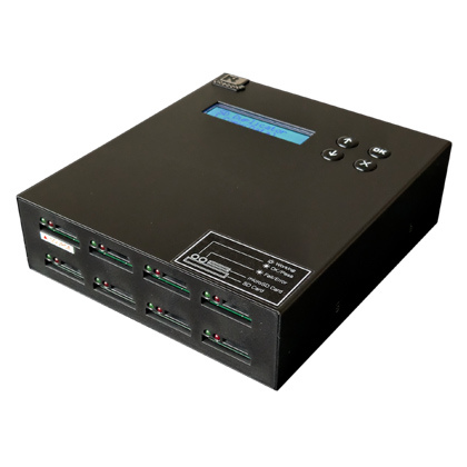 U-Reach draagbare SD / microSD duplicator 1-7