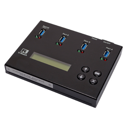U-Reach UB3104 carry 1-3 draagbare USB 3 duplicator