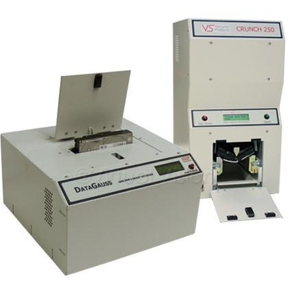 VS Security Products DataGauss LG MAX degausser + Crunch 250 hard disk drive destroyer